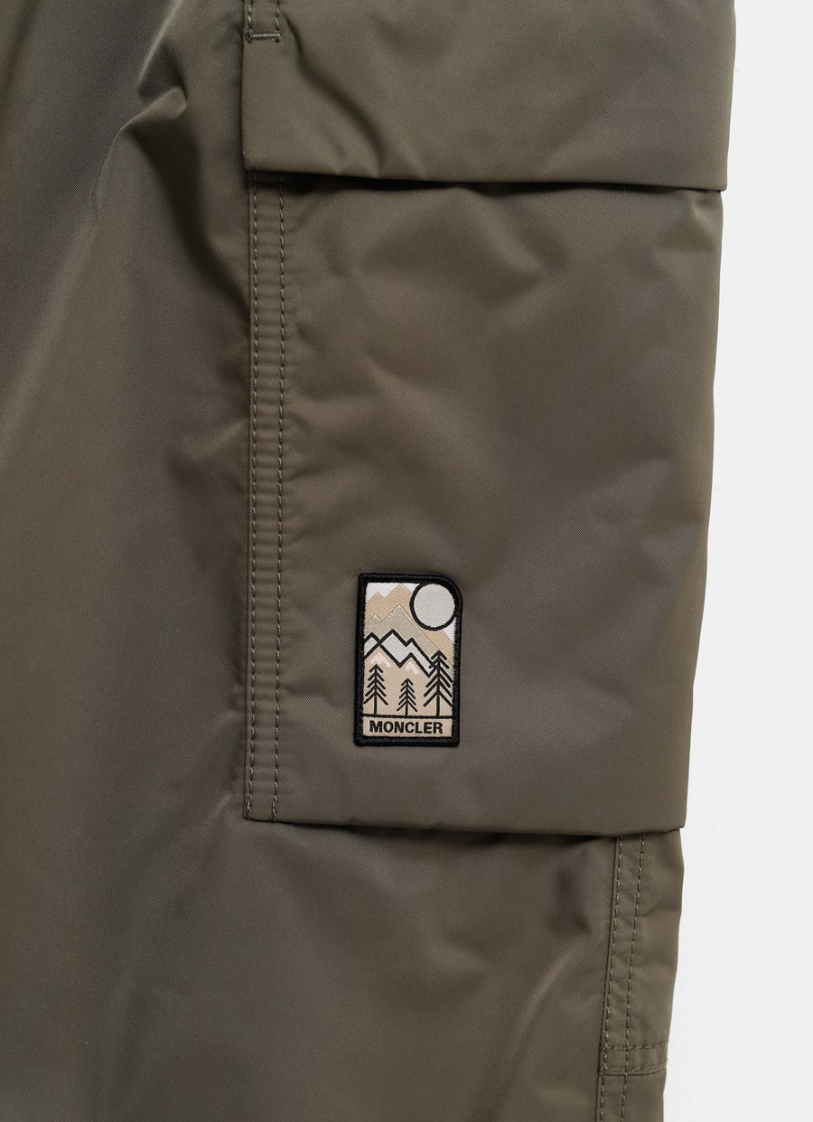 Pantalones cargo de gabardina para hombre