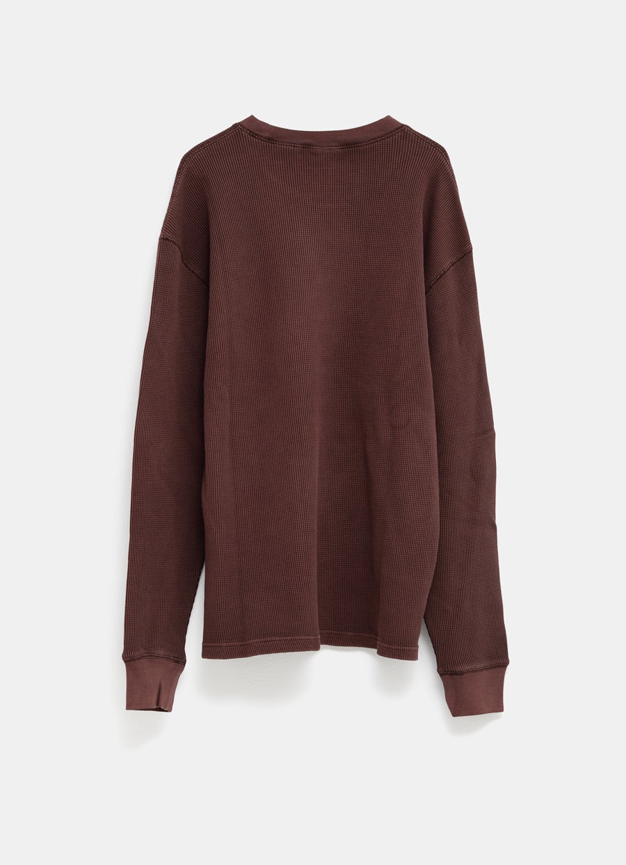 L/S Camiseta Vista Waffle