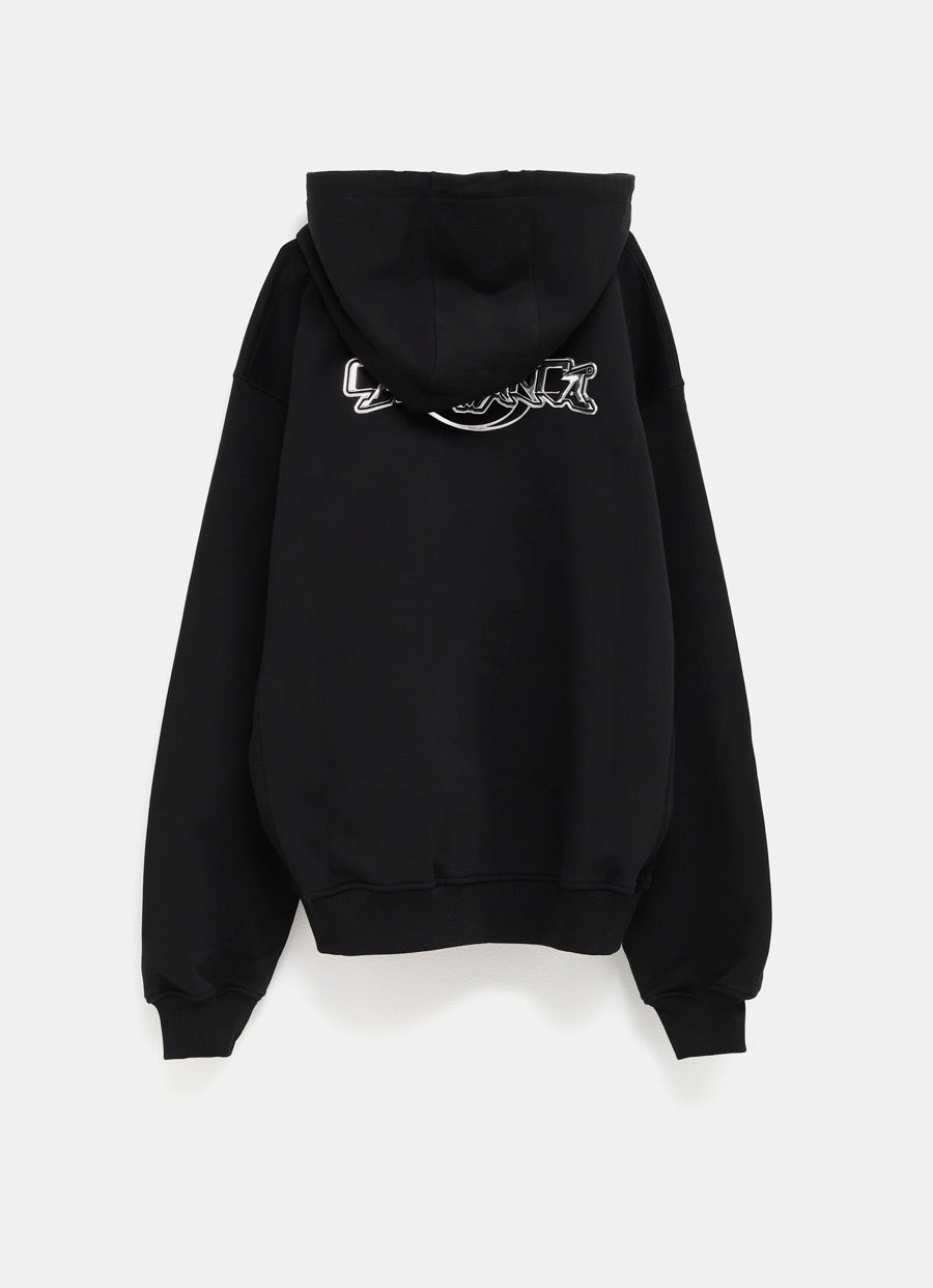 Sudadera con capucha y cremallera Chrome