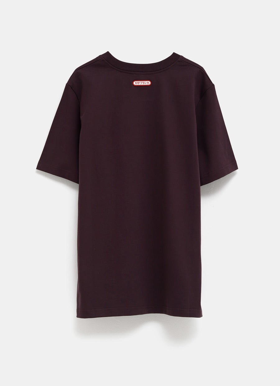 Camiseta con parche del logo