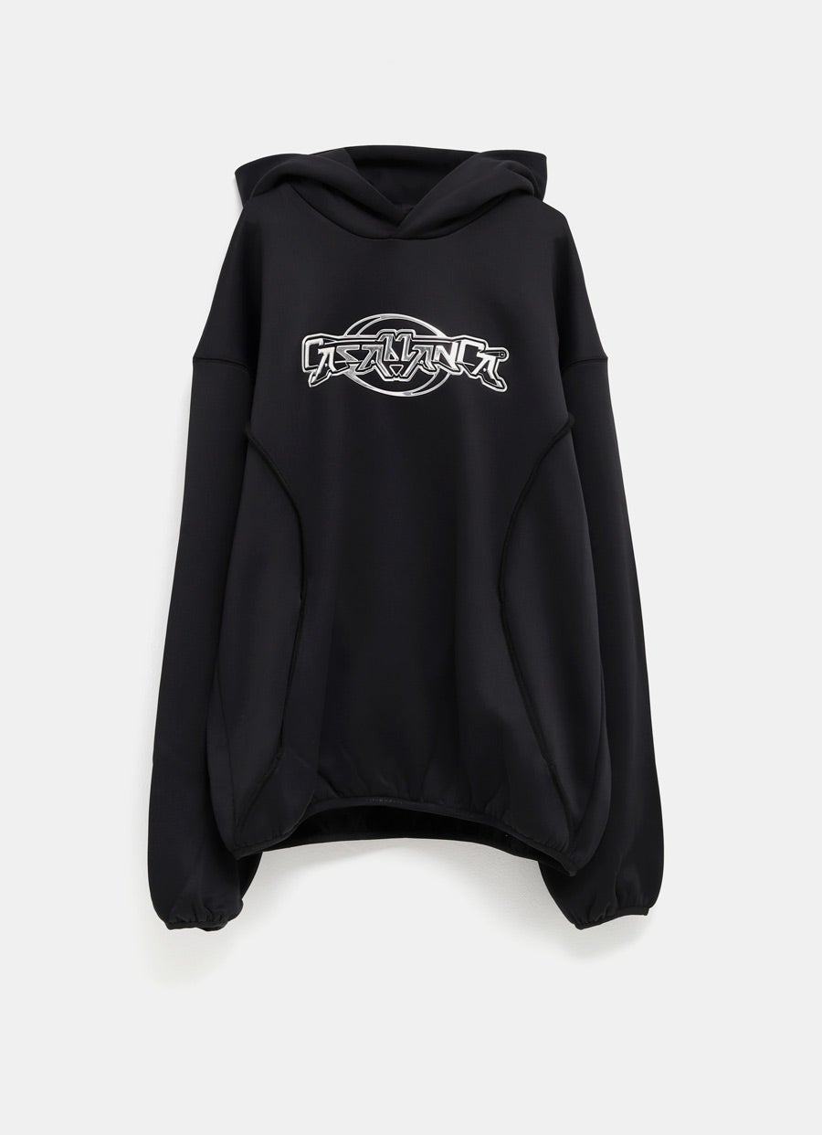 Sudadera oversize con paneles