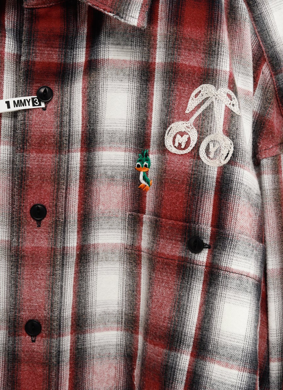 Camisa de cuadros vintage