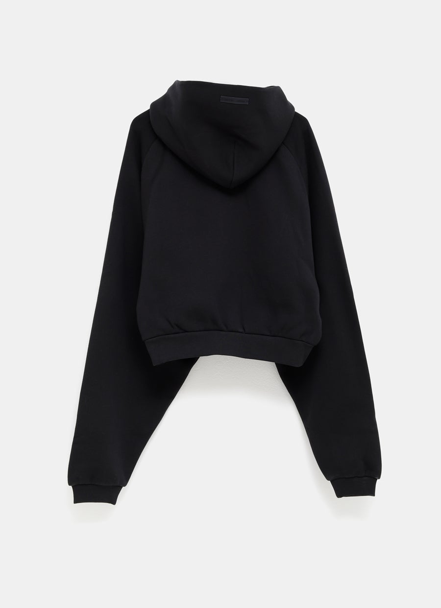 Sudadera con capucha y manga raglan para mujer