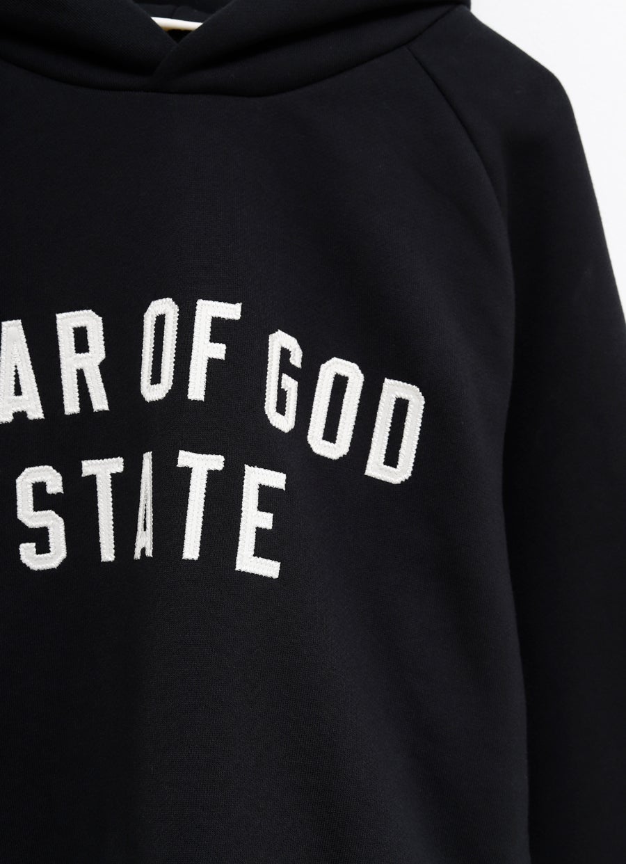 Sudadera con capucha y manga raglan para mujer