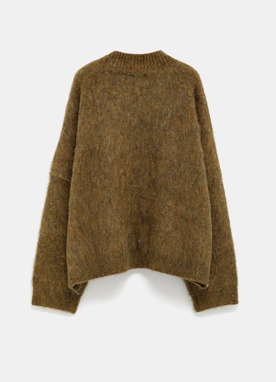 Jersey de mohair cepillado