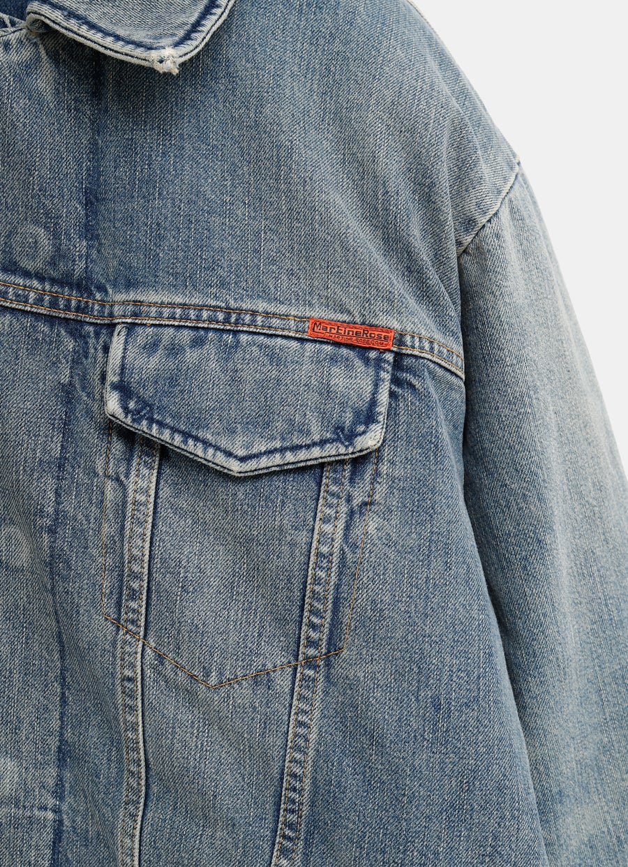 Chaqueta denim acolchada