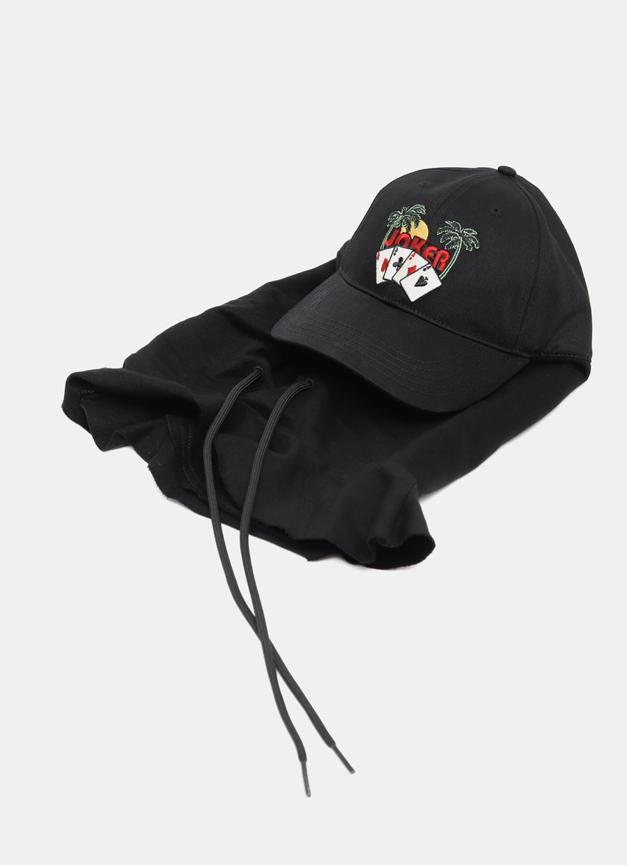 Capucha con gorra incorporada