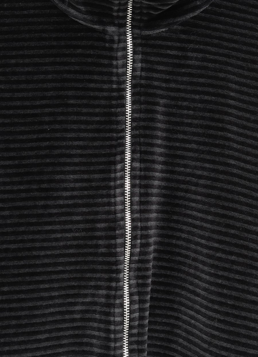 Polo encogido con cremallera para hombre