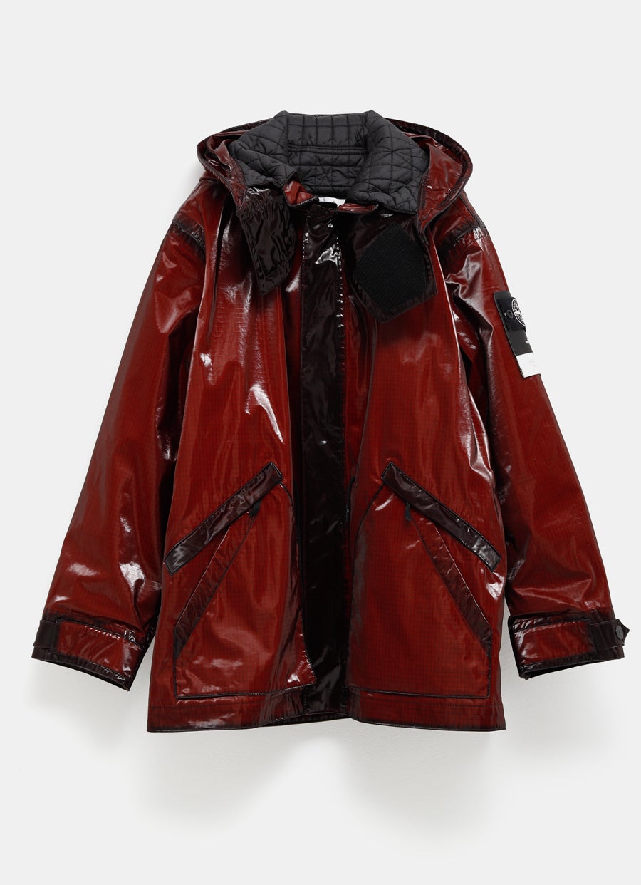 Parka con capucha Prismatico