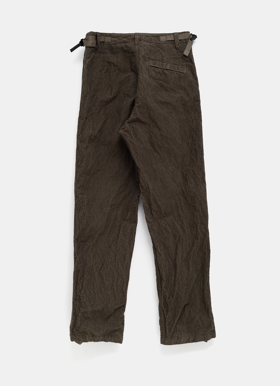 Pantalón de pana arrugada