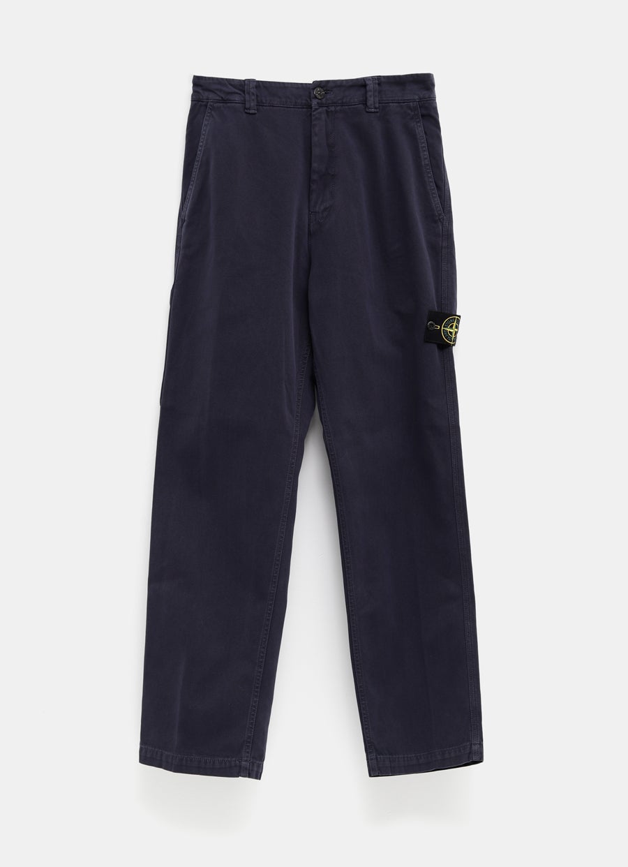 Pantalón canvas con logo