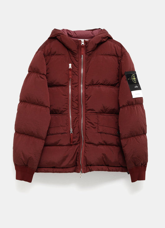 Plumífero corto Nylon Metal