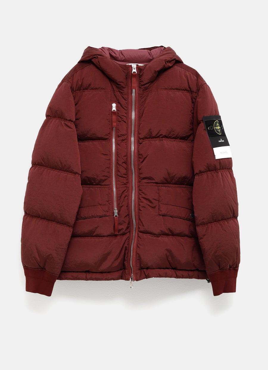 Plumífero corto Nylon Metal