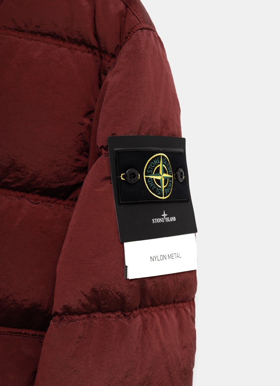 Plumífero corto Nylon Metal