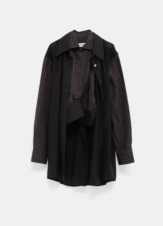 Camisa con fajín para mujer