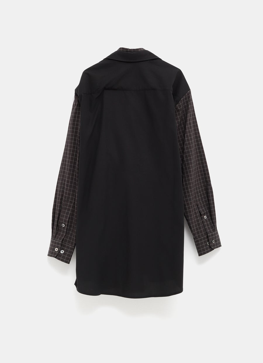 Camisa con fajín para mujer