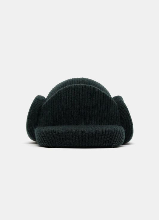 Gorra acolchada de canalé