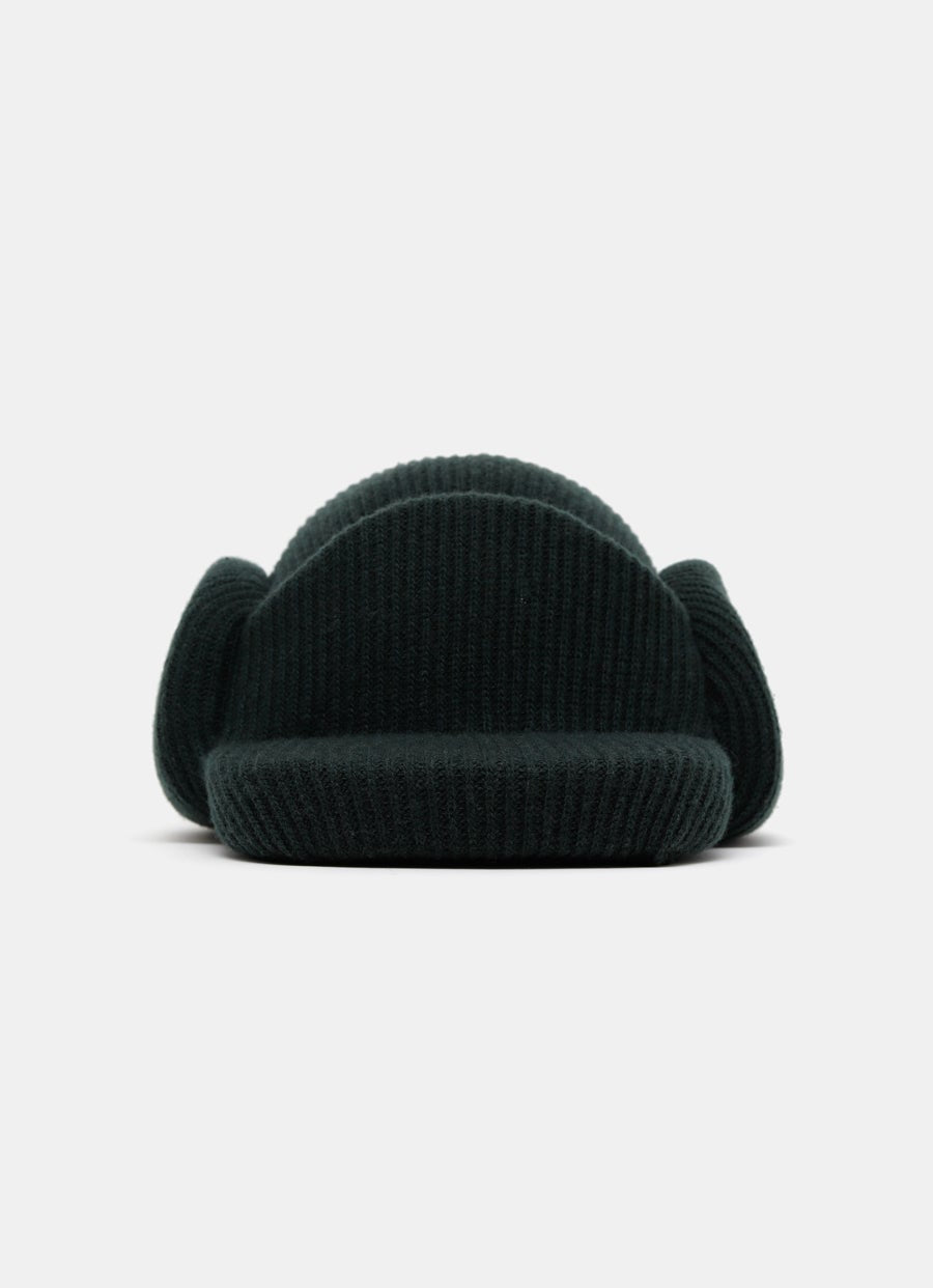 Gorra acolchada de canalé