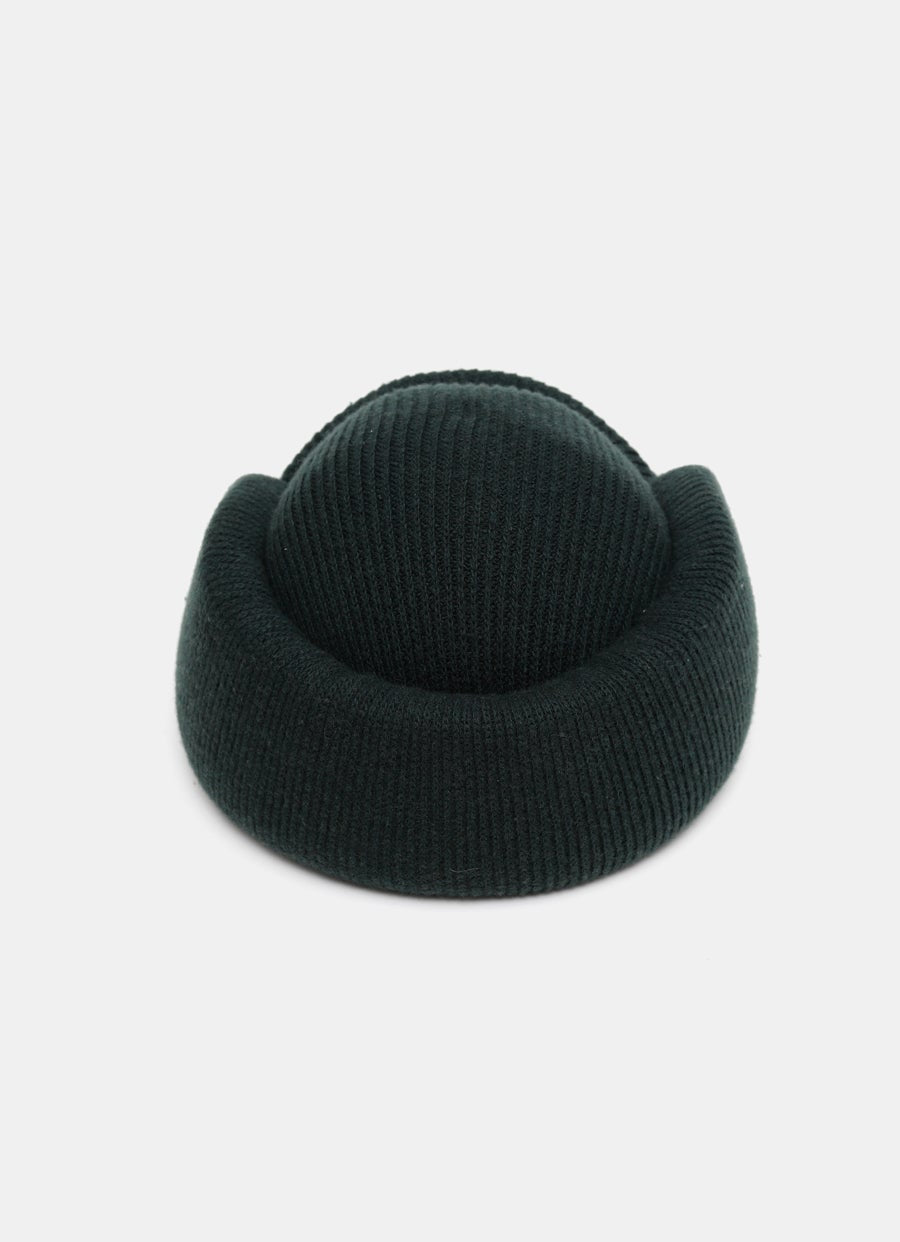 Gorra acolchada de canalé