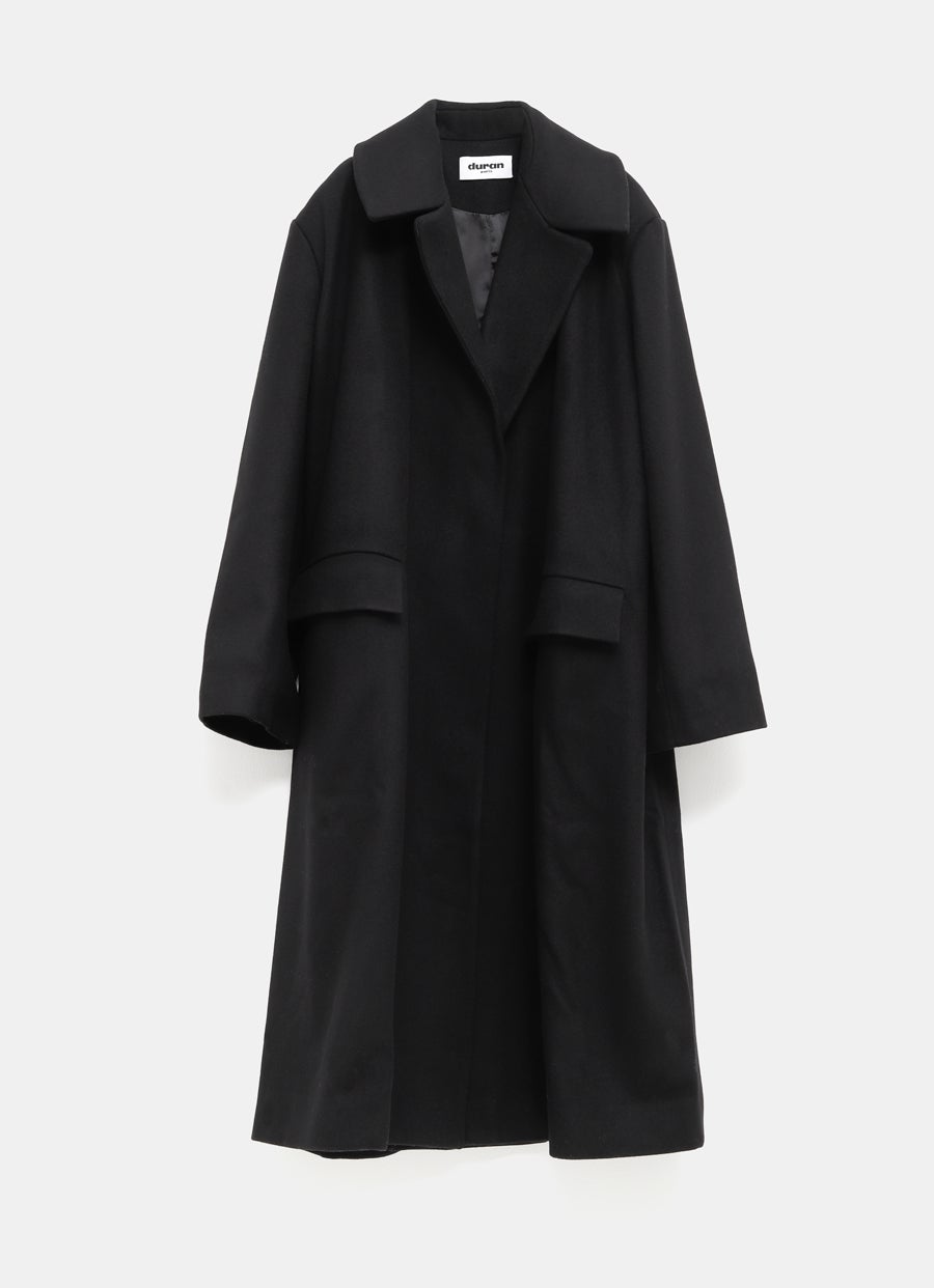 Abrigo de lana oversize