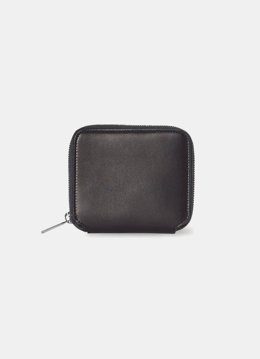 Cartera pequeña con cremallera para hombre