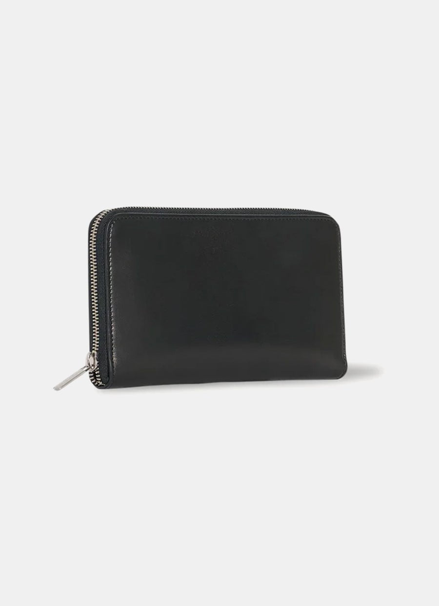 Cartera grande con cremallera para hombre