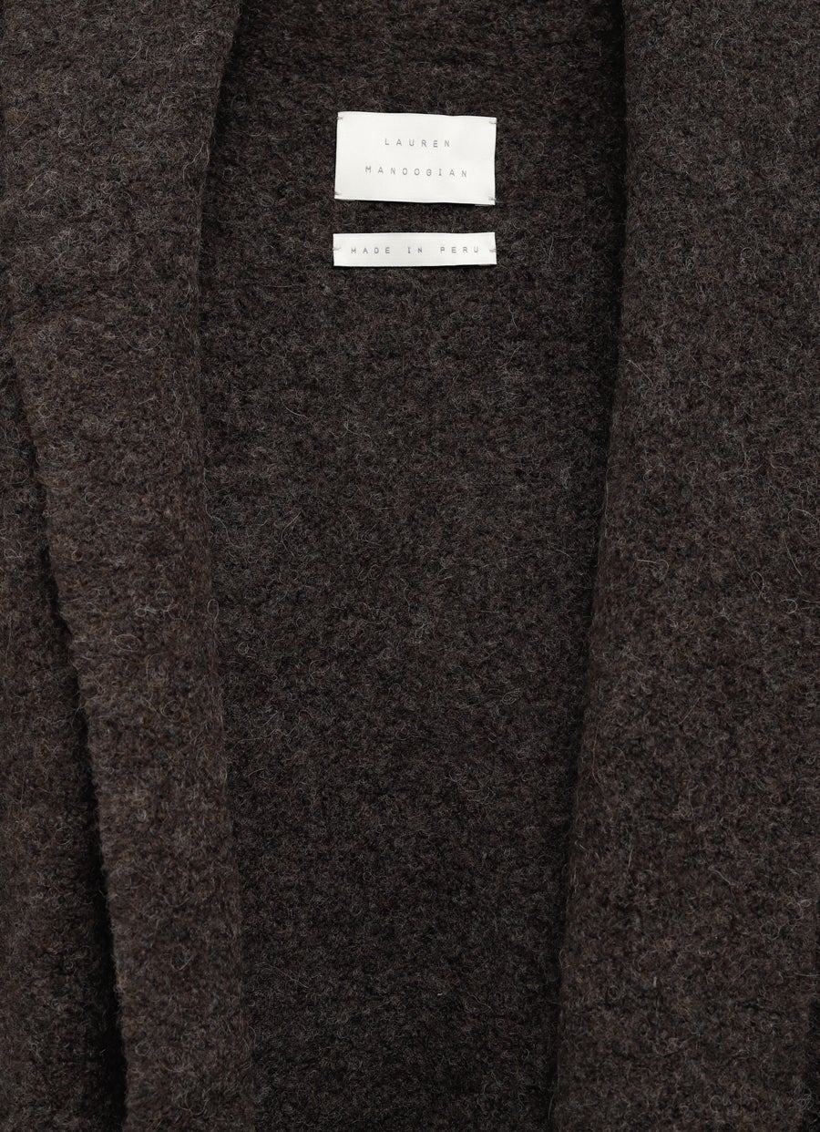 Abrigo Largo Doble Cara