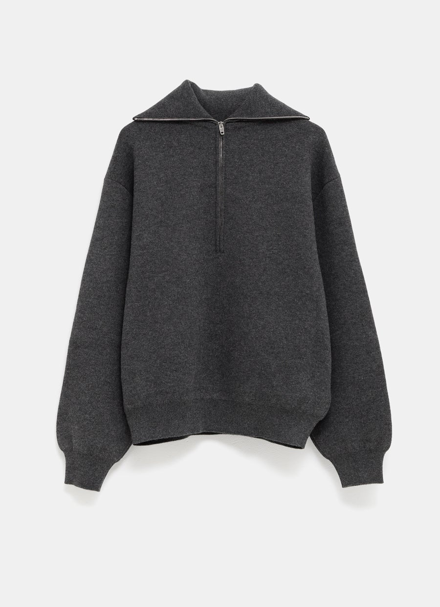 Jersey de cuello alto Back-To-Front