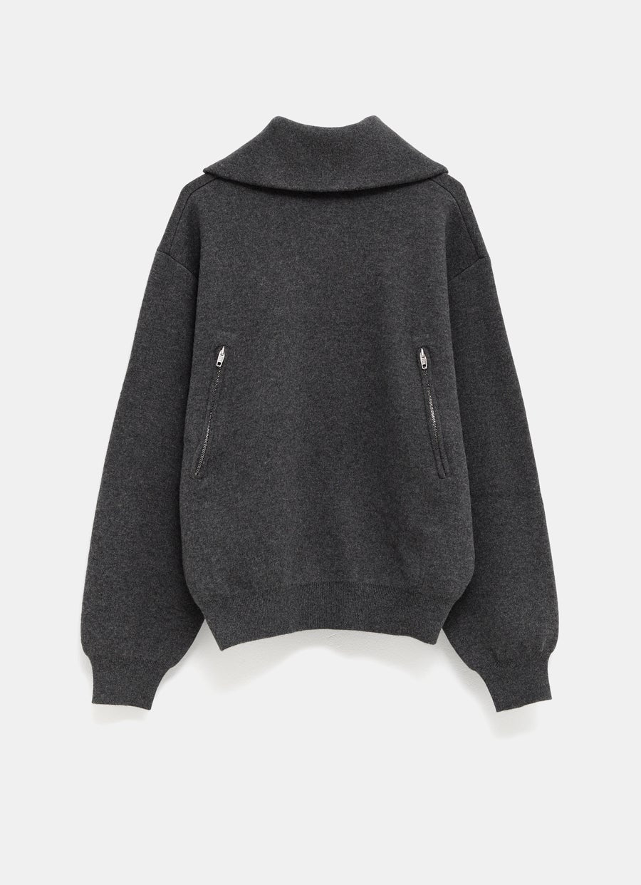 Jersey de cuello alto Back-To-Front