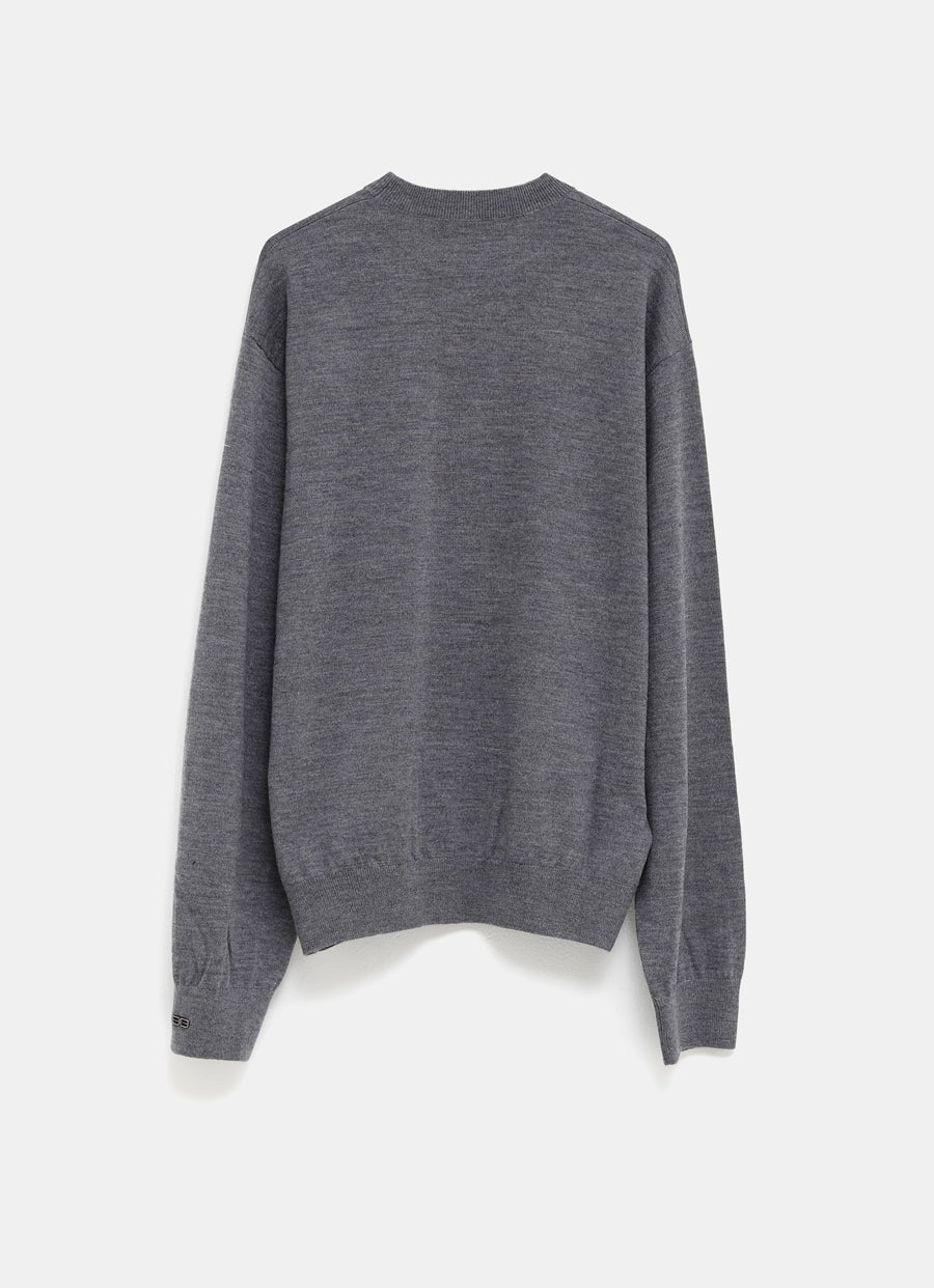 Jersey de cuello redondo para hombre