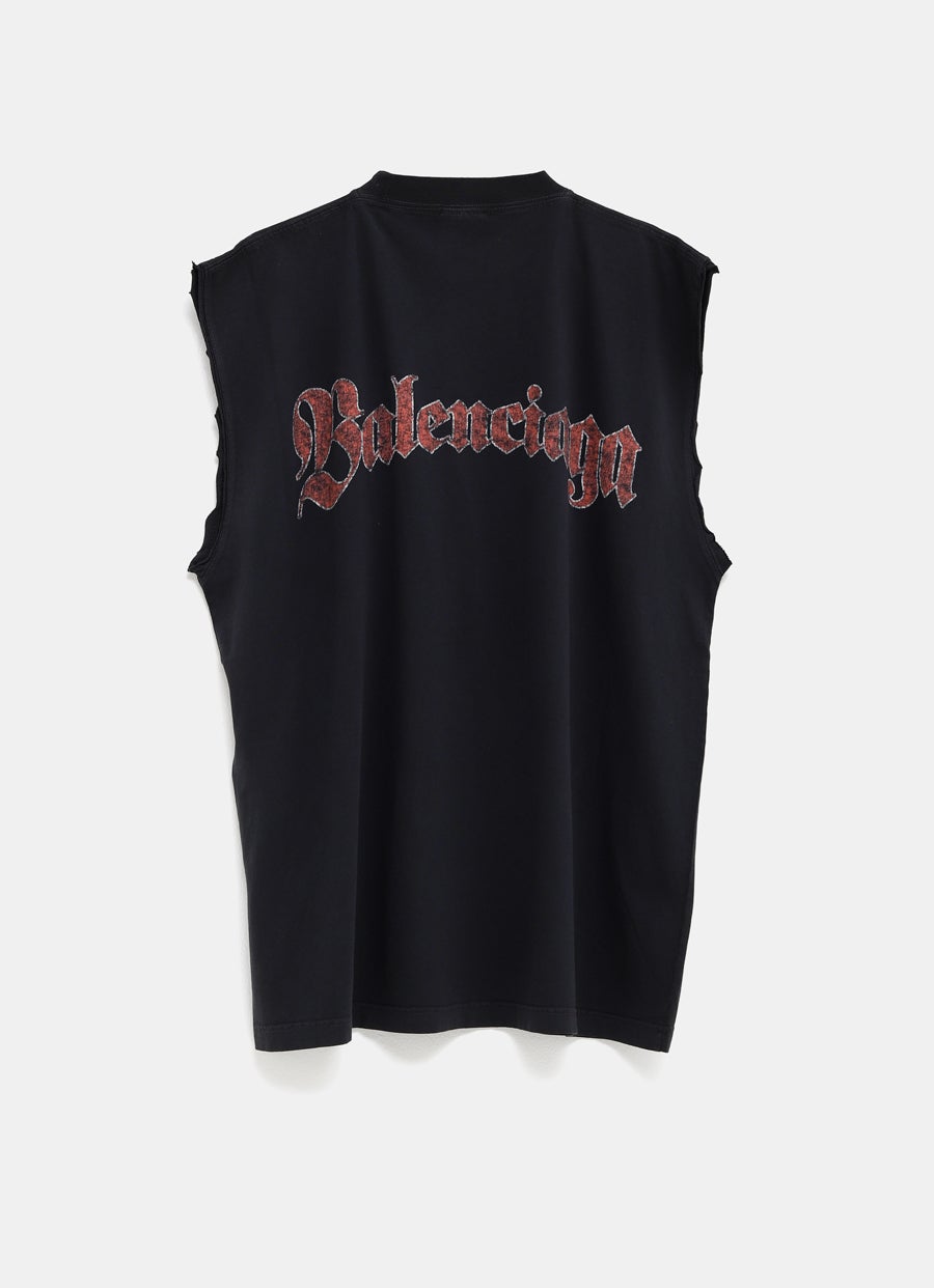 Camiseta sin mangas Spiral Crest para hombre