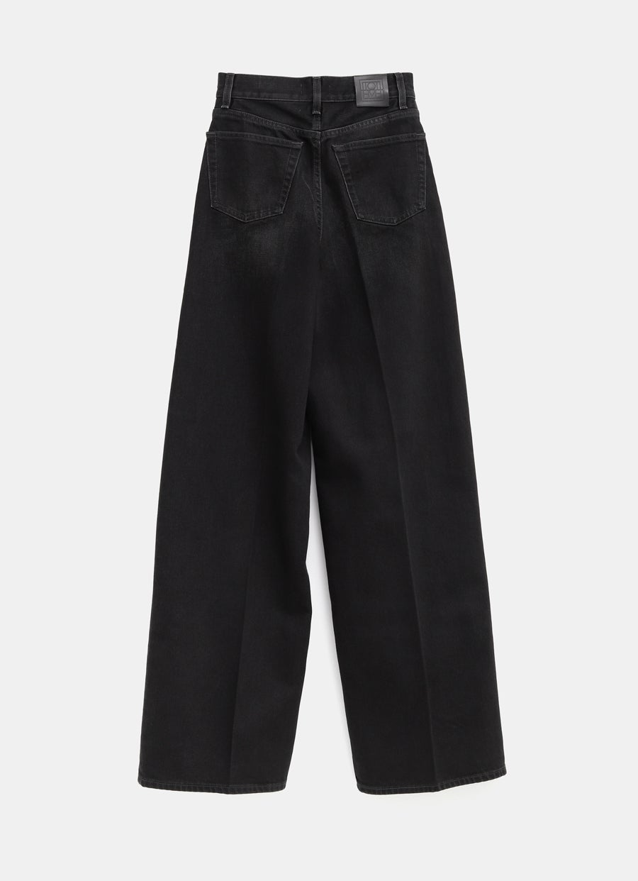 Pantalón vaquero de pernera ancha