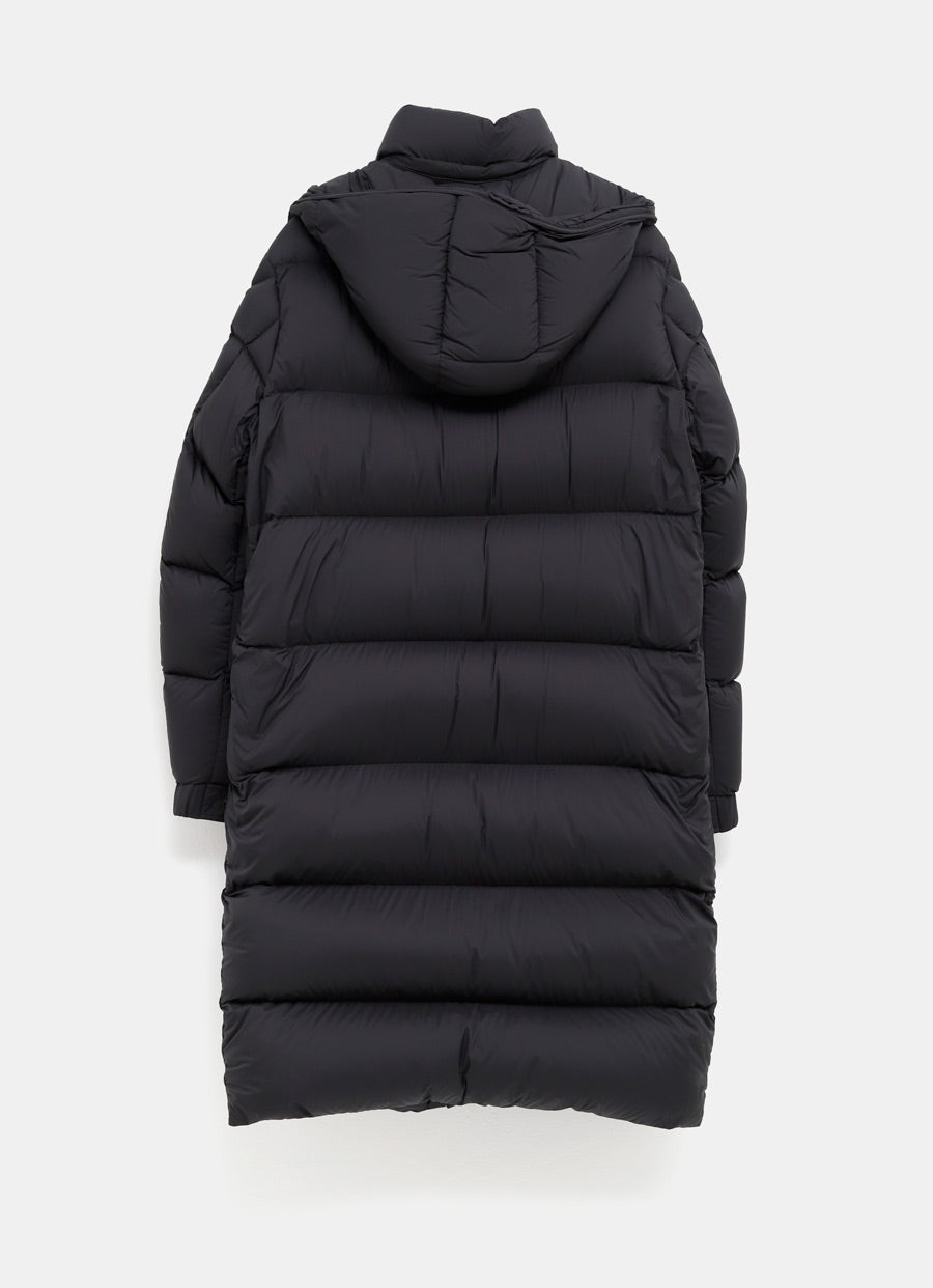 Plumífero largo con capucha Hanoverian para hombre