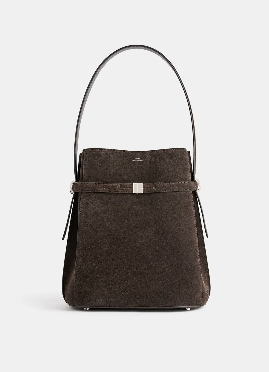 Bolso Belted Bucket de ante