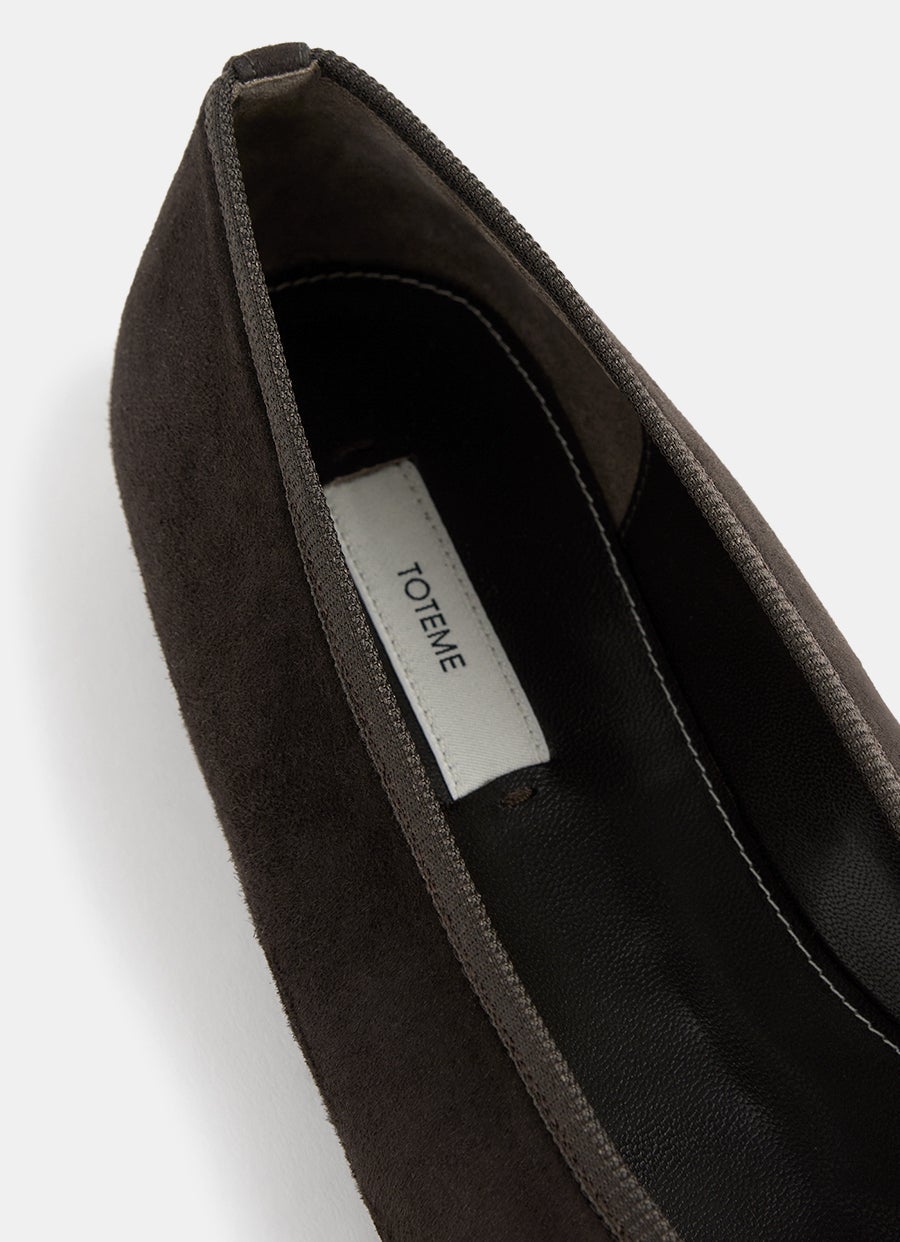 Bailarinas minimalistas de ante