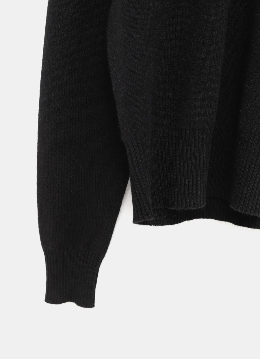 Jersey clásico de cashmere