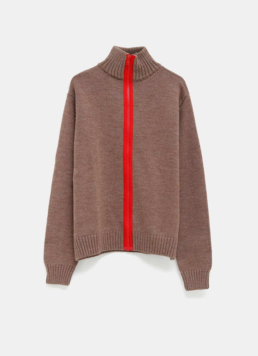 Cárdigan con cremallera Alonso