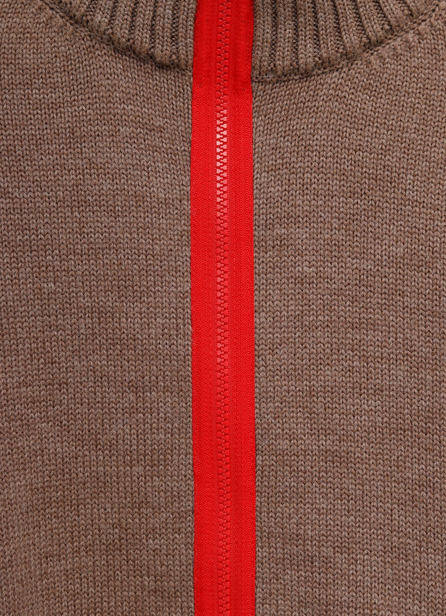 Cárdigan con cremallera Alonso