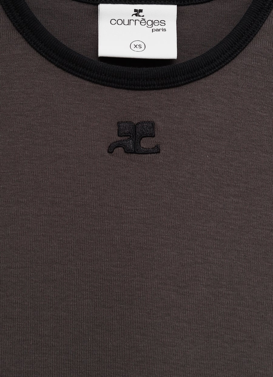 Camiseta Signature de contraste para mujer