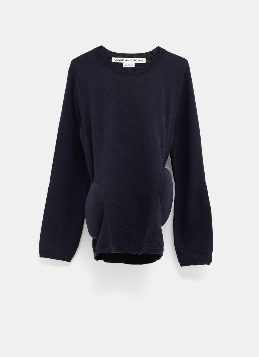 Jersey de mujer con relleno en las caderas