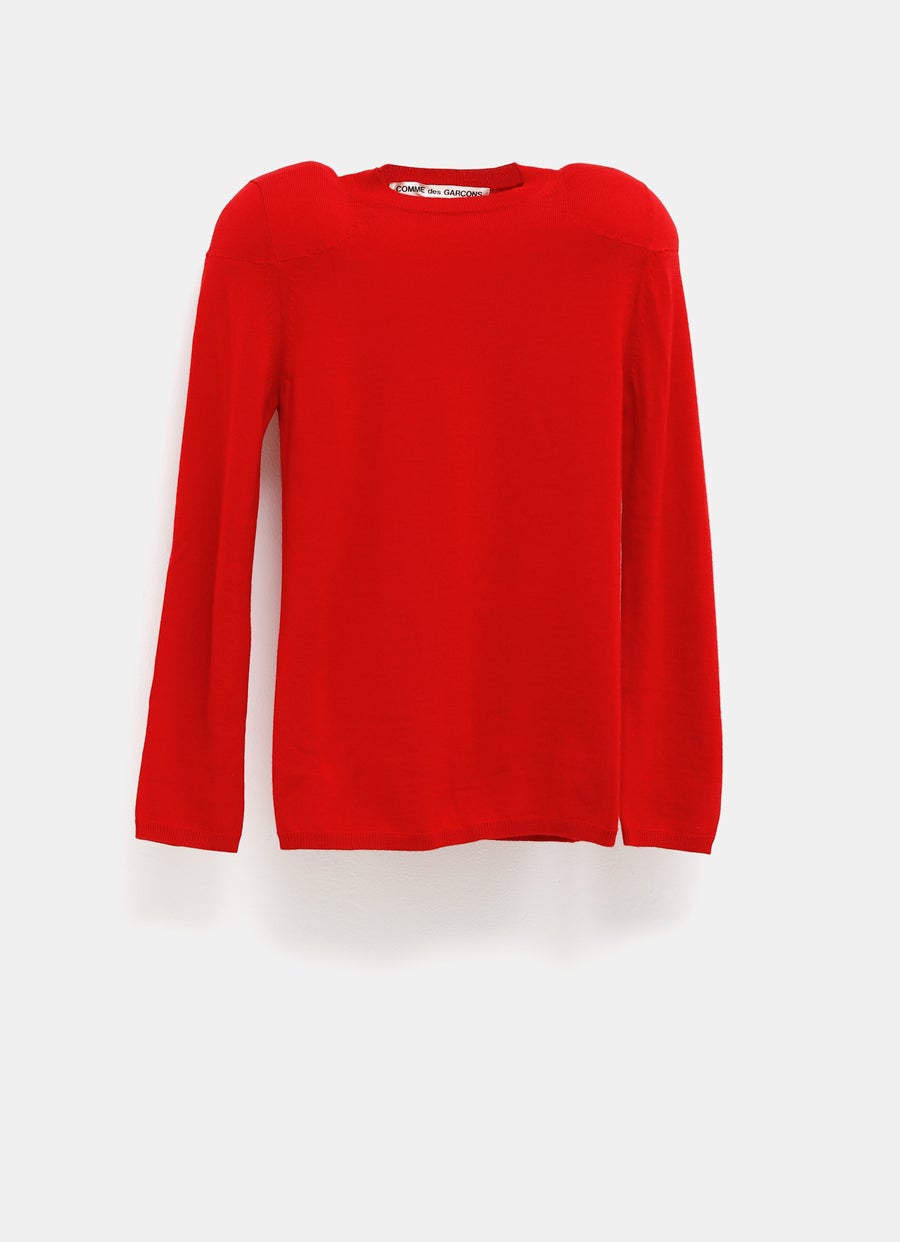 Jersey de mujer con relleno en los hombros