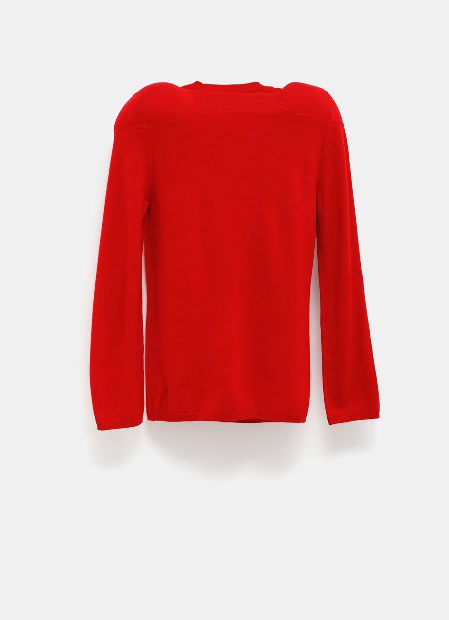 Jersey de mujer con relleno en los hombros