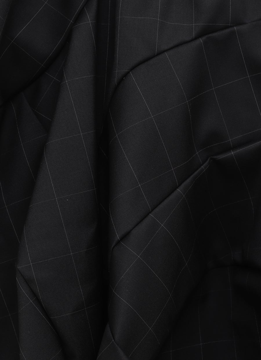 Falda de corte abultado