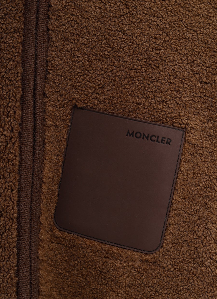 Chaleco de peluche para hombre