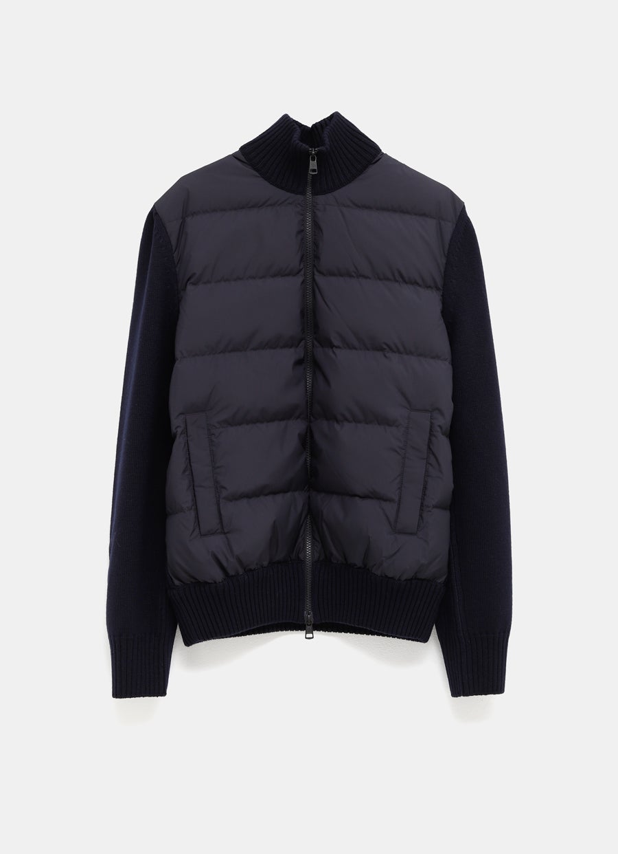 Cárdigan tricot con cremallera para hombre