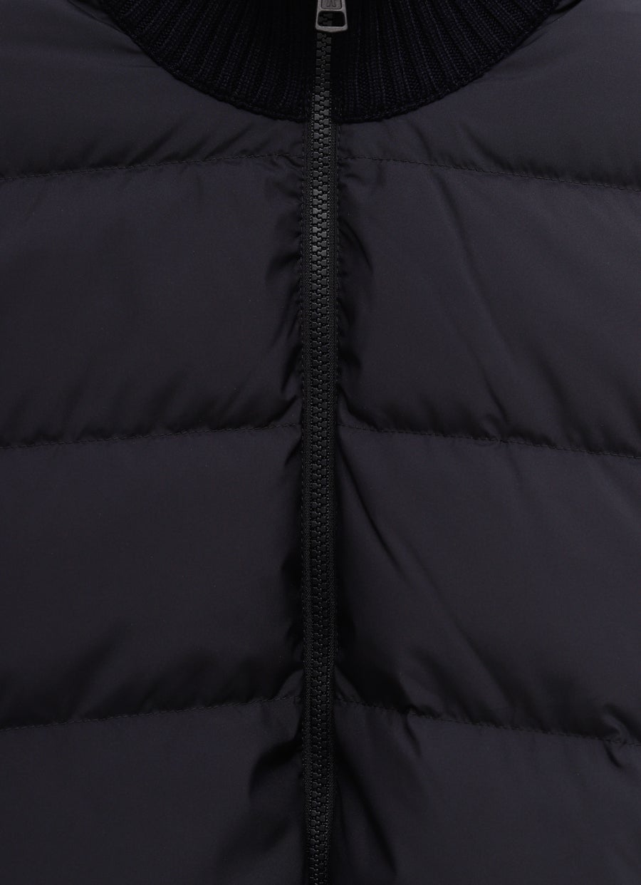 Cárdigan tricot con cremallera para hombre