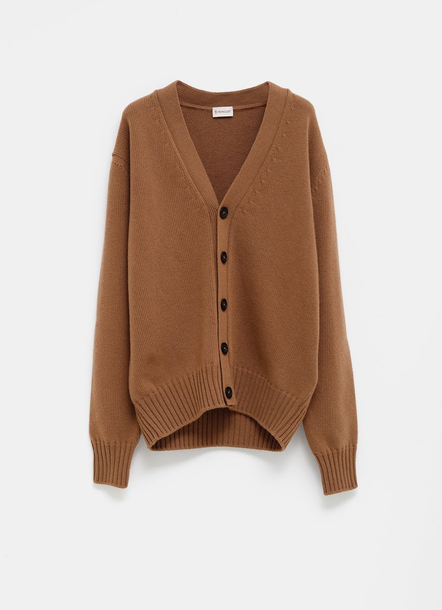 Cárdigan de cuello en V para hombre