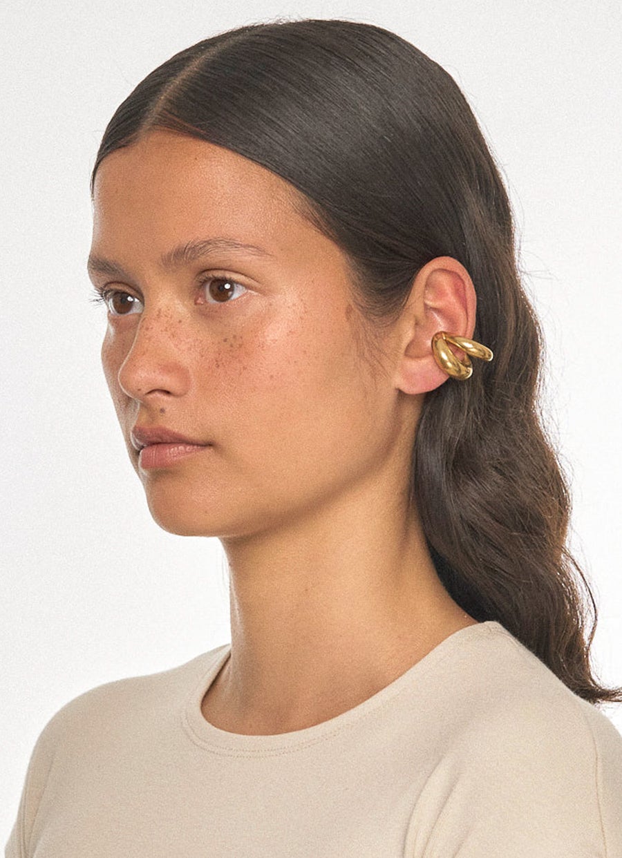 Pendiente de aro Blow Up Stellar