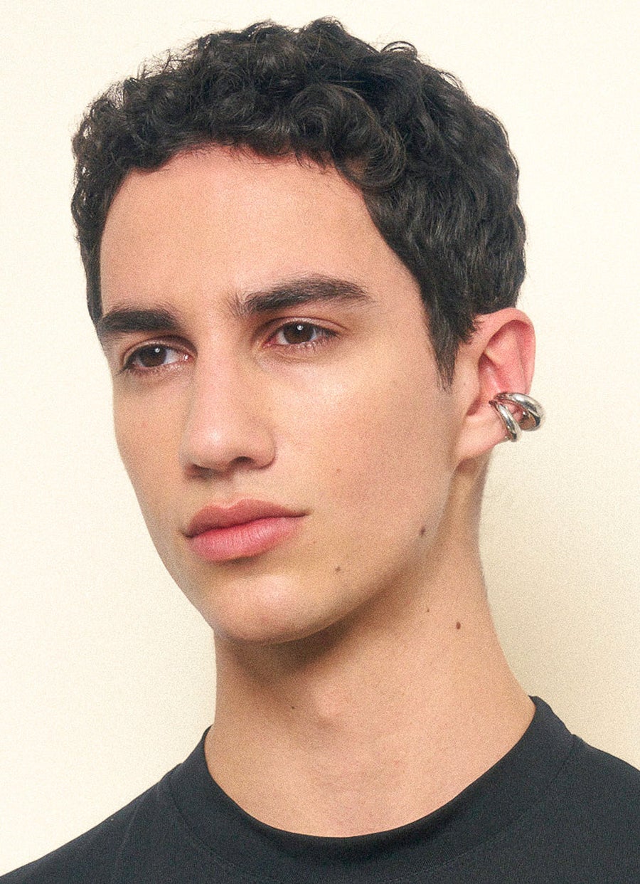 Pendiente de aro Blow Up Stellar