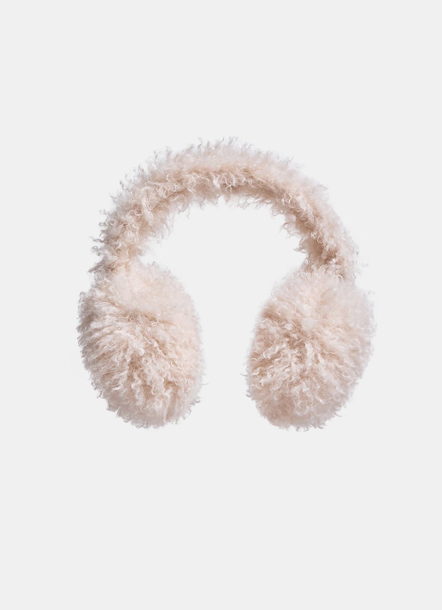 Orejeras acolchadas de peluche para mujer